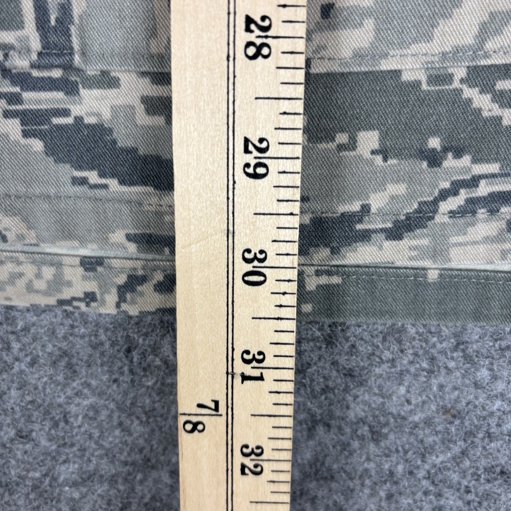 US Air Force ABU Military Jacket 44 Long Tiger Stripe Combat Coat Camo EUC Green - Picture 6 of 10